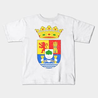 Extremadura / Vintage Style Spanish Flag Design Kids T-Shirt